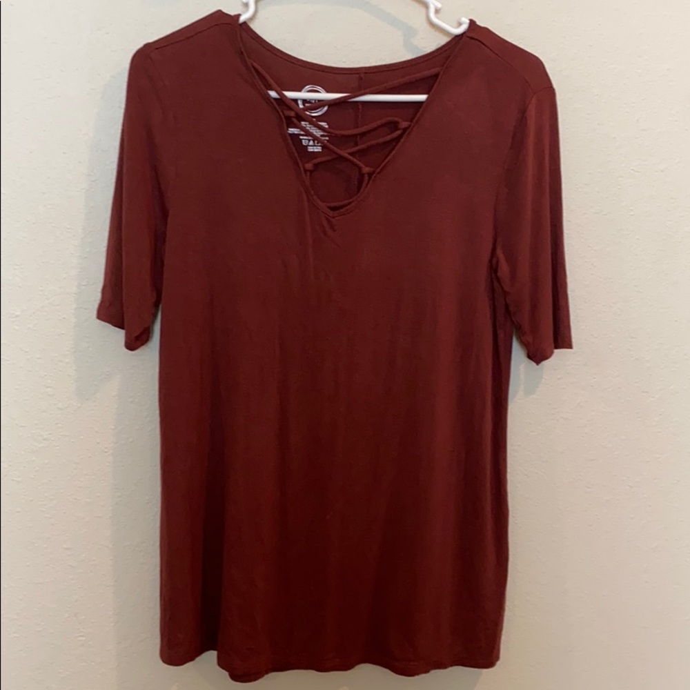 Lace-up Top